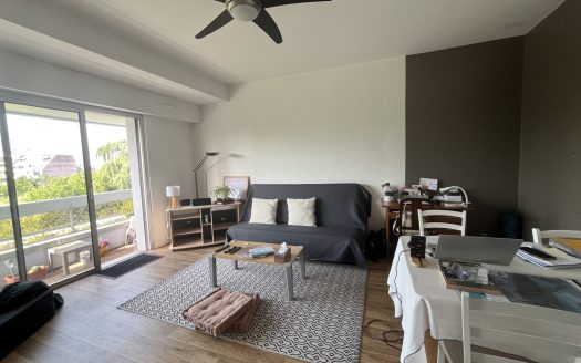 À louer   T2 meublé avec terrasse, stationnements et cave vu