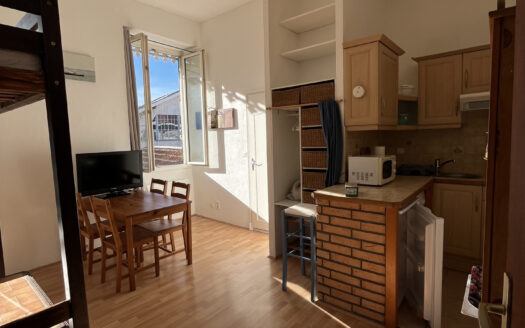 Centre ville de BIZANOS, Studio avec balcon, au calme